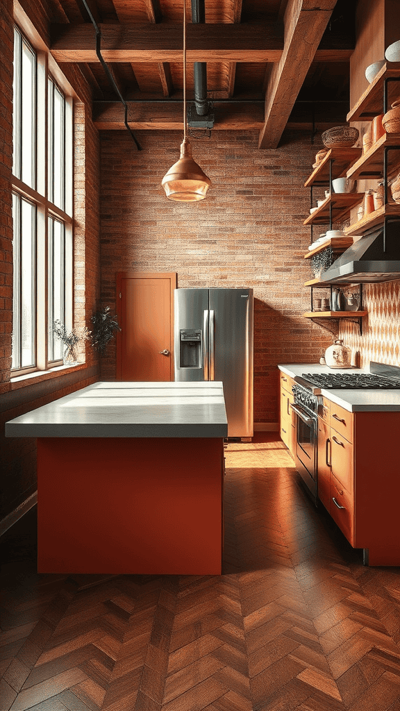 Industrial-Look Kitchen
